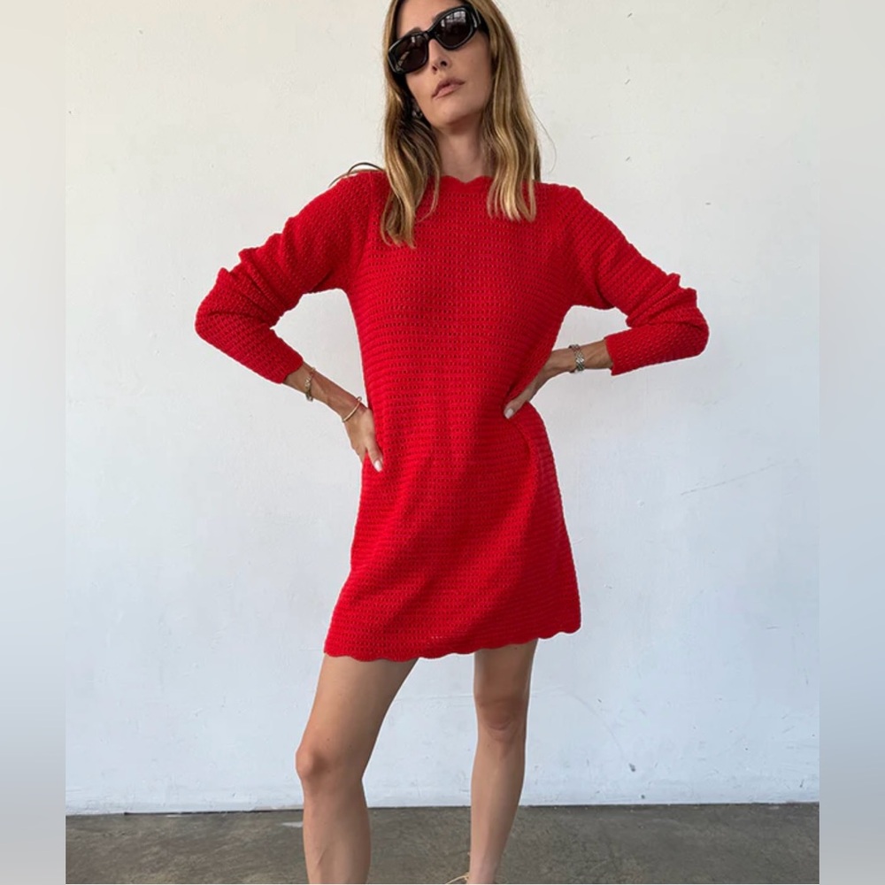 Ciao Lucia Red Mini Dress